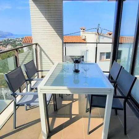 De 3 Con Terraza, Piscina, Parking Y Aire Acondicionado En - Es-170-54 Apartman Llança